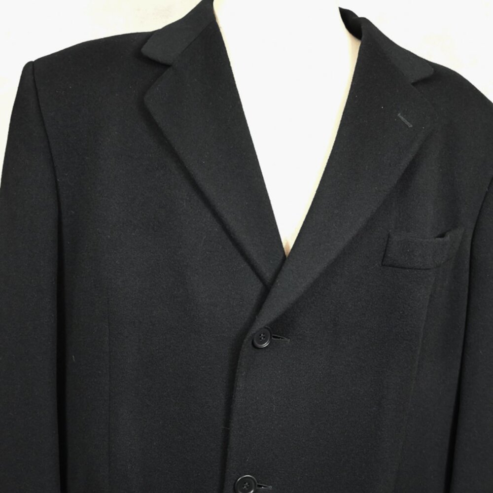 Alessandro Manzoni Couture 100% Cashmere Man's Overcoat Made In Italy 46r